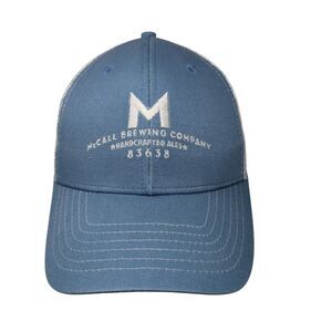 McCall Brewing Company Handcrafted Ales 83638 Trucker Hat Blue OSFA Brewery